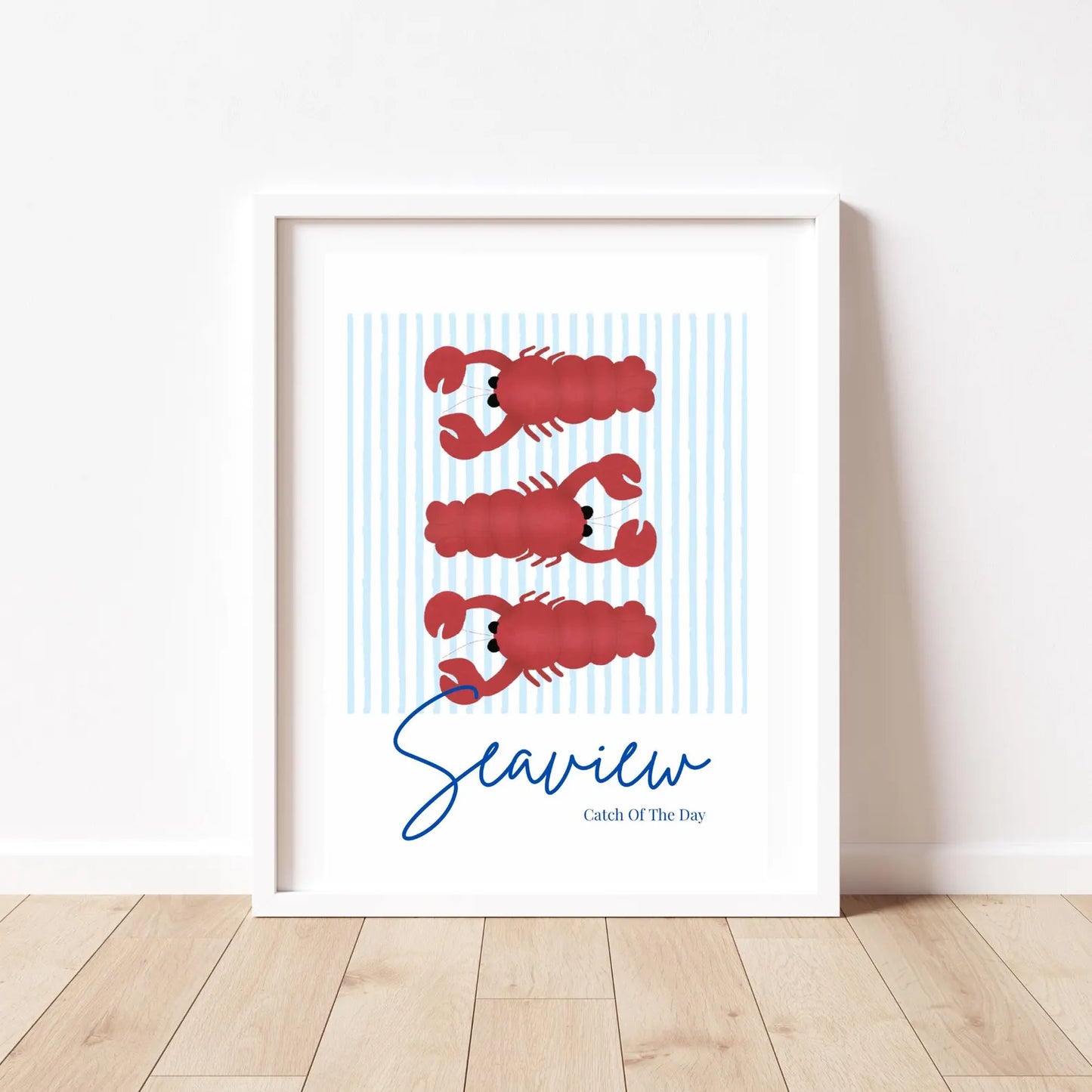 Seaview Catch Of The Day Print