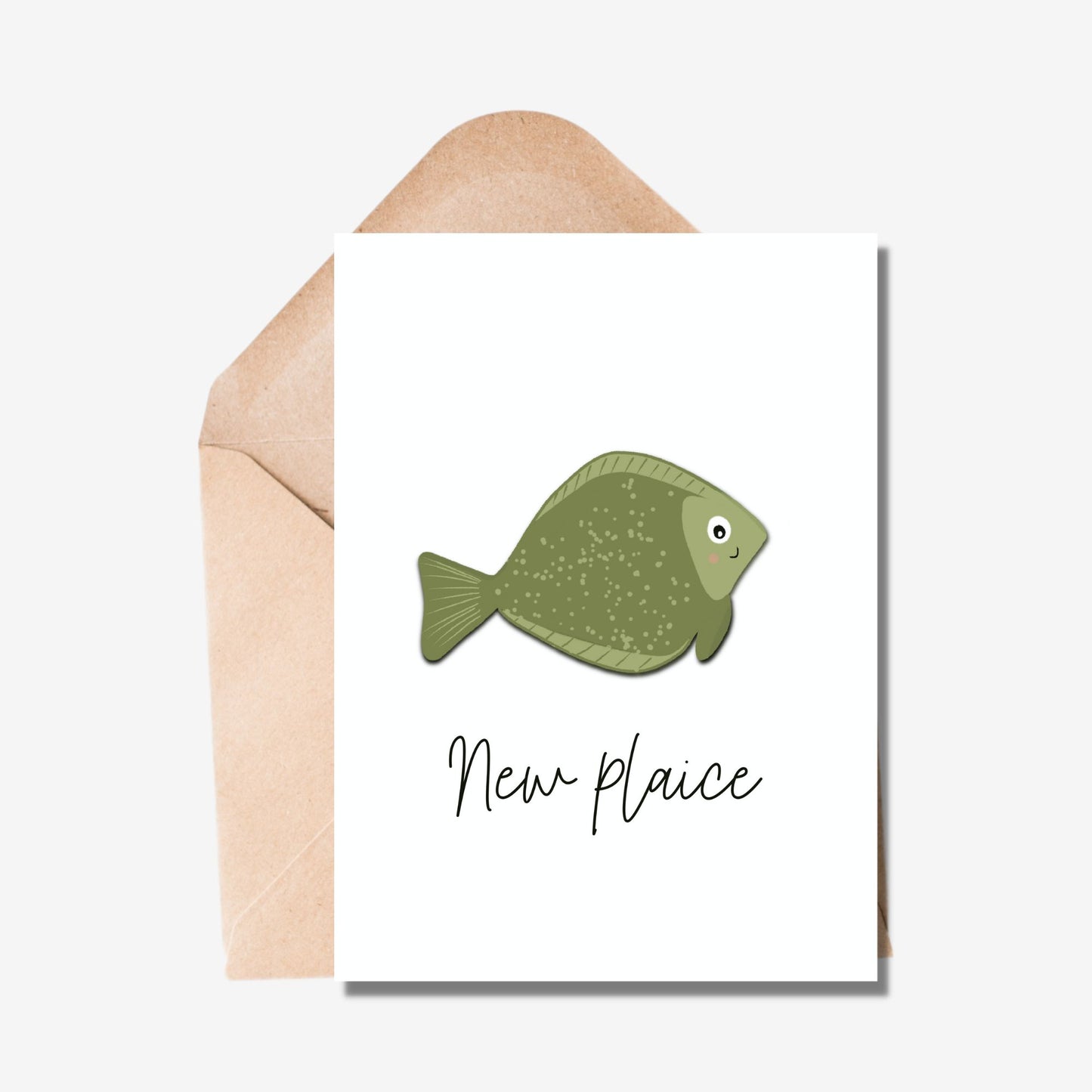 New Plaice Card