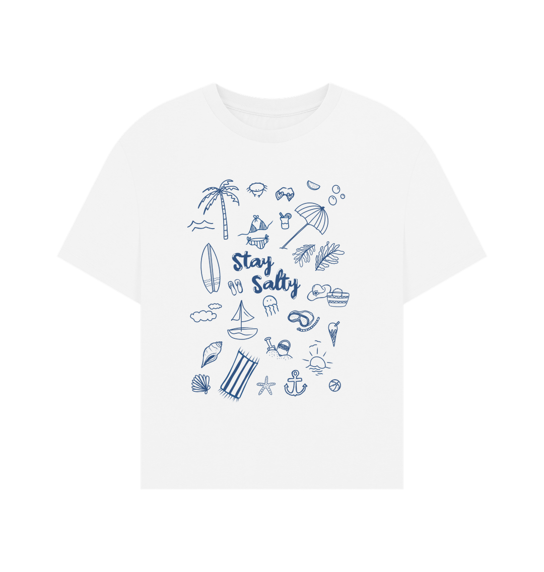 White Printed T-shirt