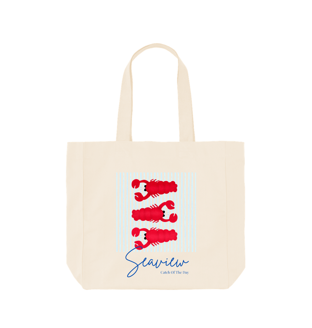 Natural Printed Bag