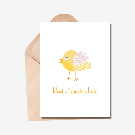 Best of Cluck Chick Card