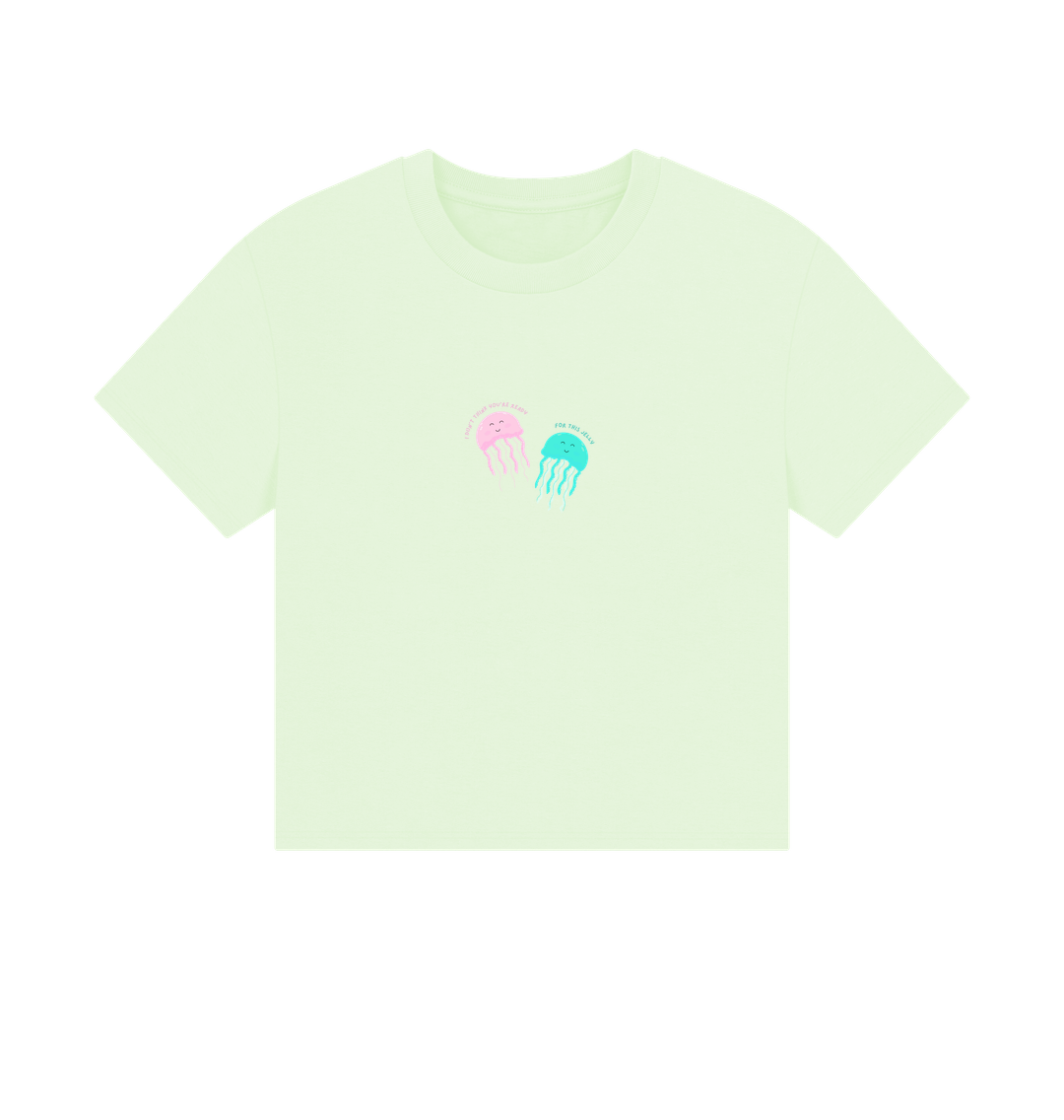 Pastel Green Printed T-shirt