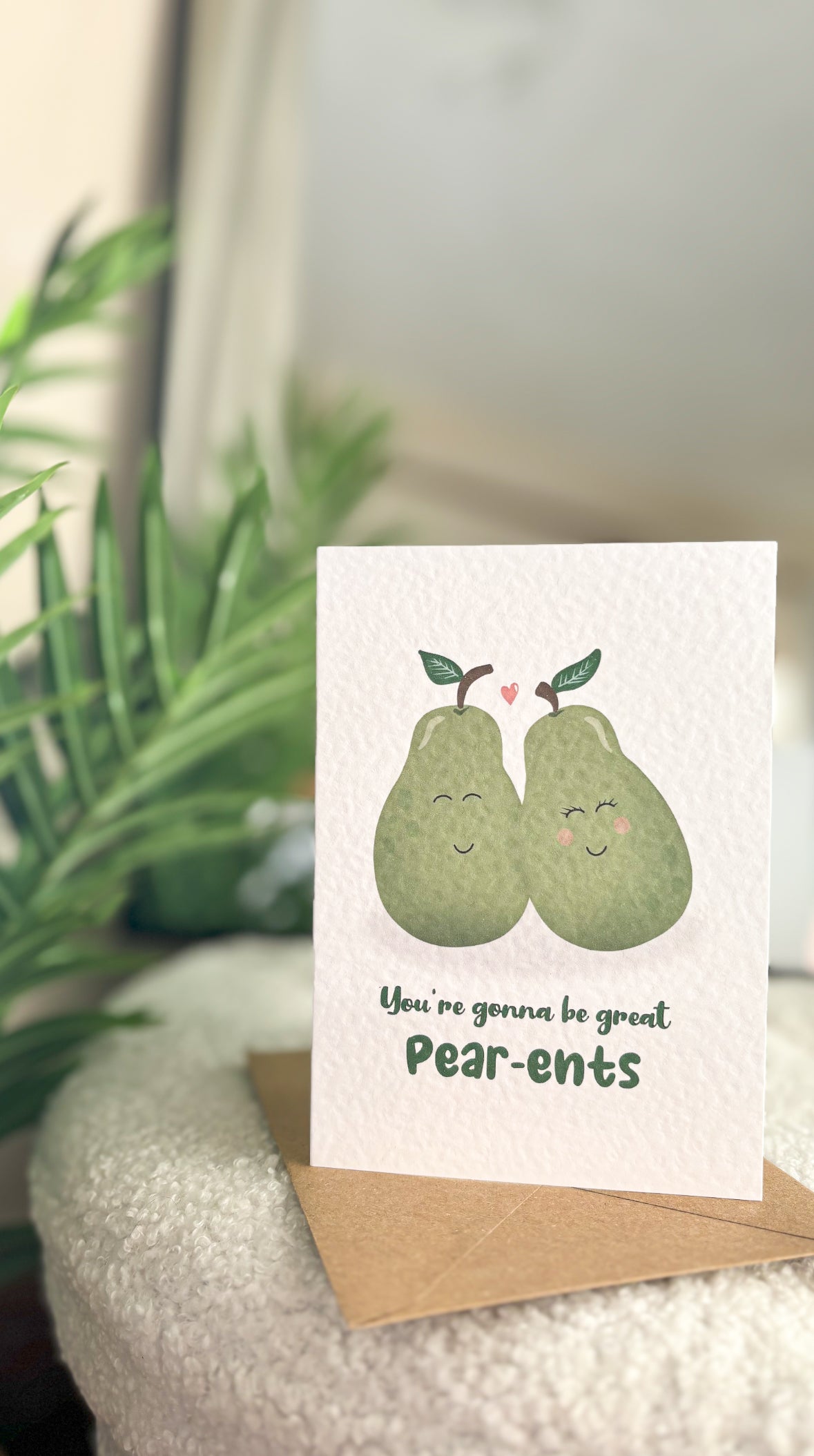 New Pear-ents Card