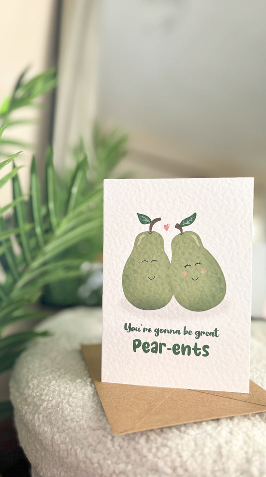 New Pear-ents Card