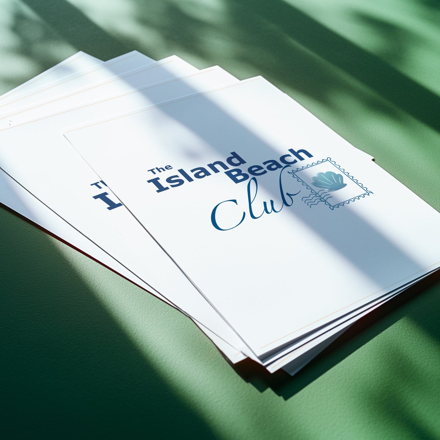 The Island Beach Club Print