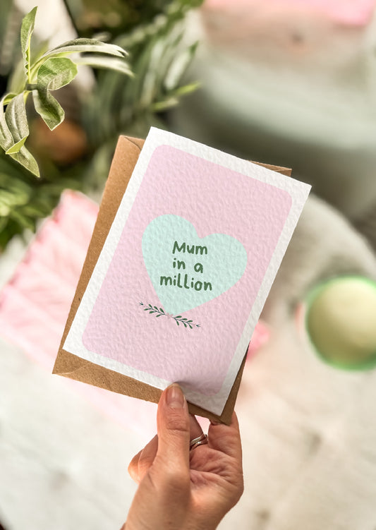 Mum in A Million Mothers Day Card
