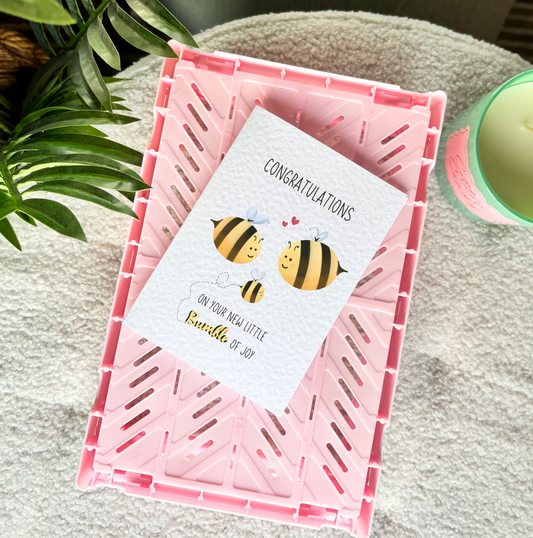Congratulations on Your New Little Bumble Card