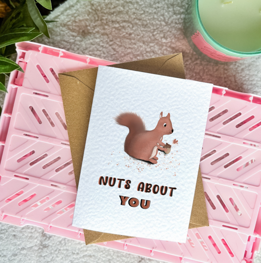 Nuts About You Card