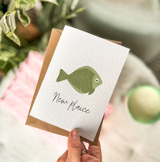 New Plaice Card