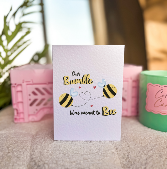 Bumble Bee Love Card