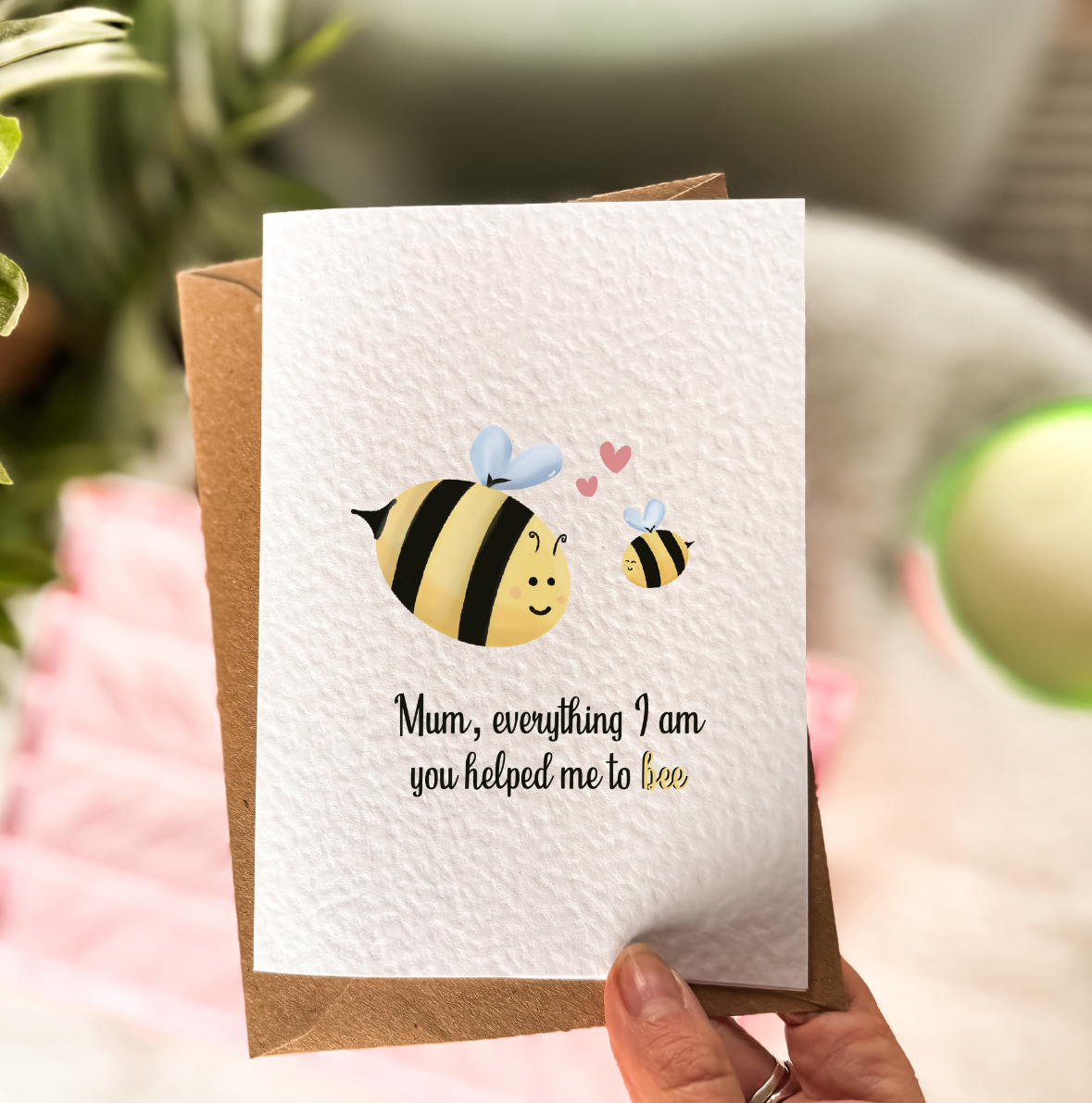 Bee Mothers Day Card