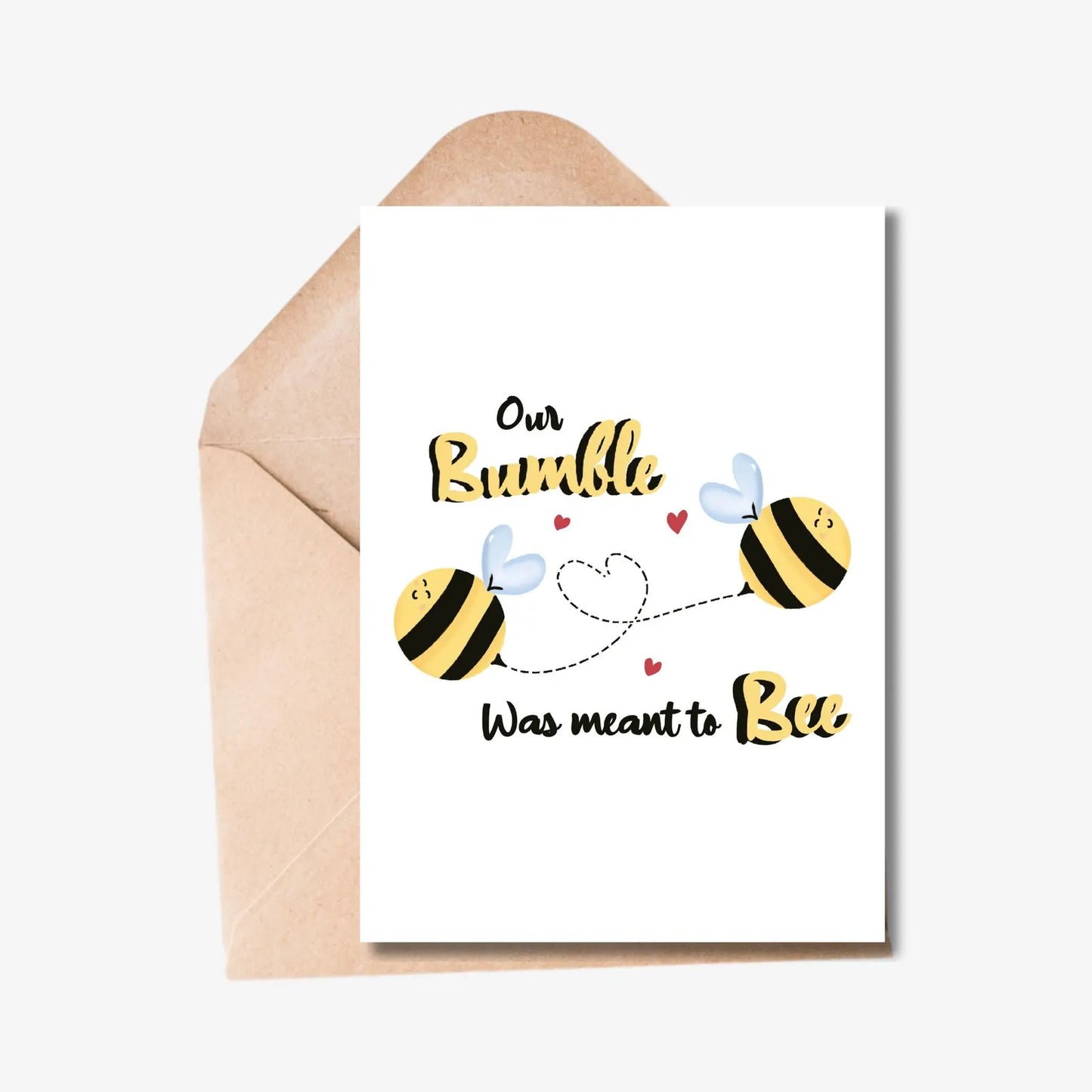 Bumble Bee Love Card