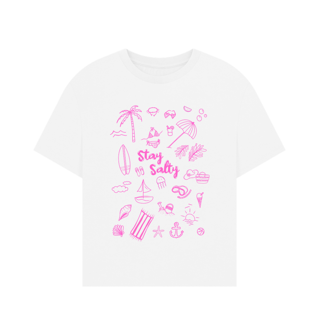 White Printed T-shirt