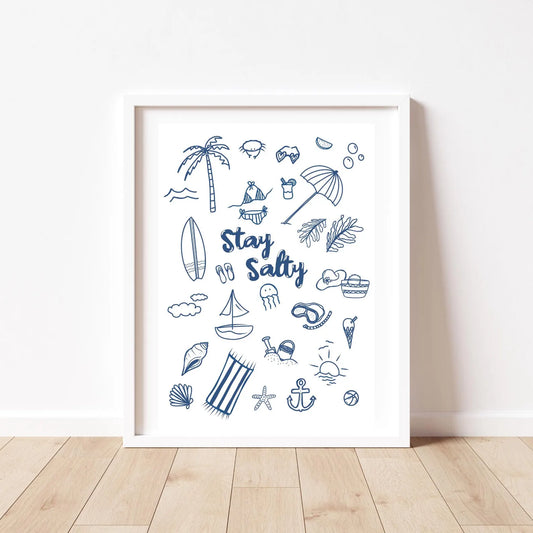 Stay Salty Print