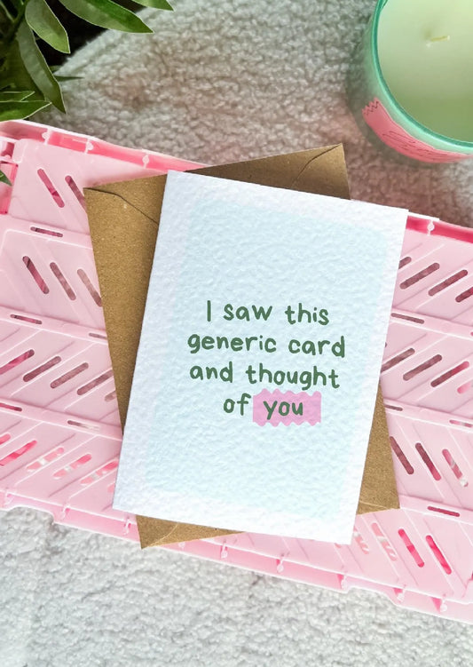 The Generic Card