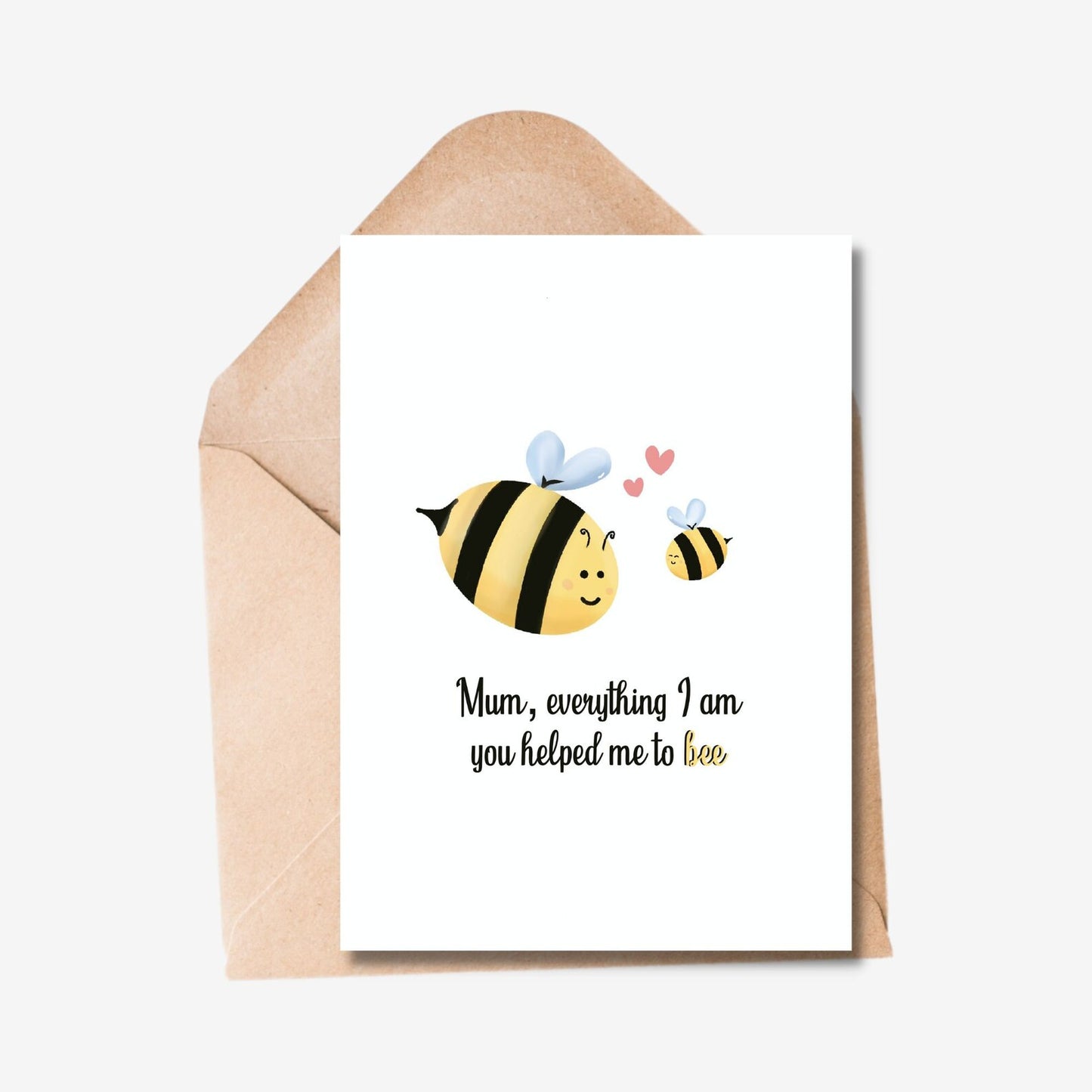 Bee Mothers Day Card