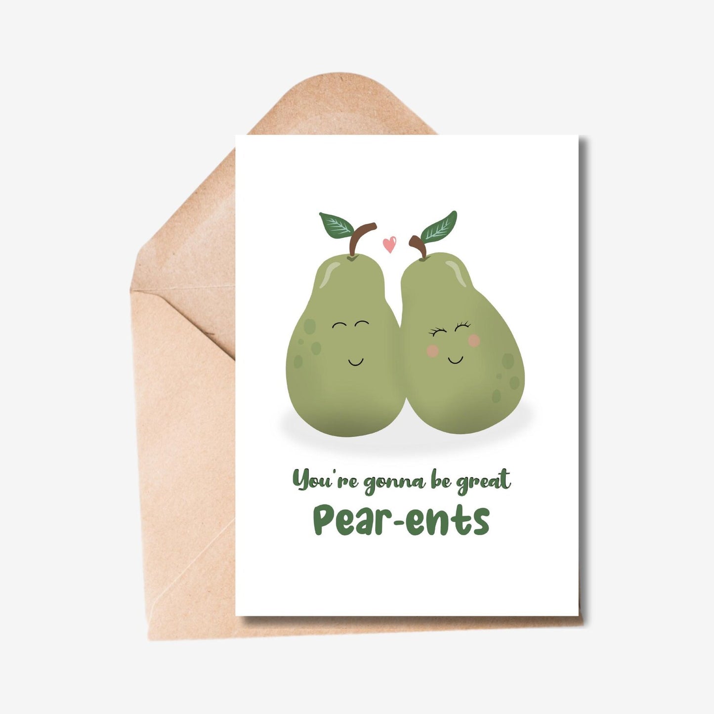 New Pear-ents Card
