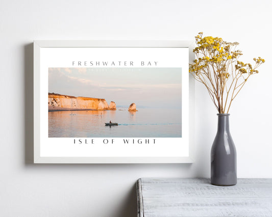 Isle of Wight Freshwater Bay Print