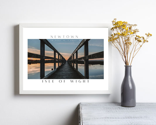 Isle of Wight Newtown Print