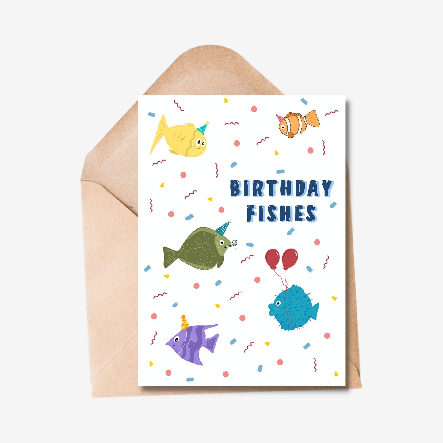 Birthday Fishes Card