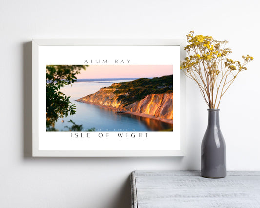 Isle of Wight Alum Bay Print